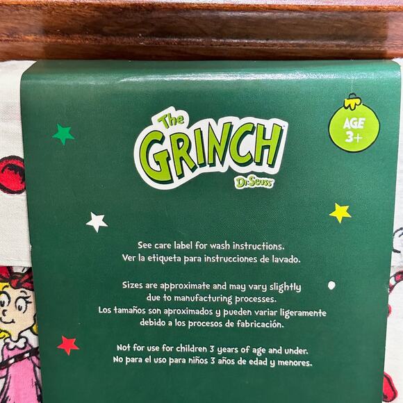 The Grinch Dr. Seuss Set Of 2 Standard Pillowcase 20x30“ Christmas Cotton New - Picture 6 of 9